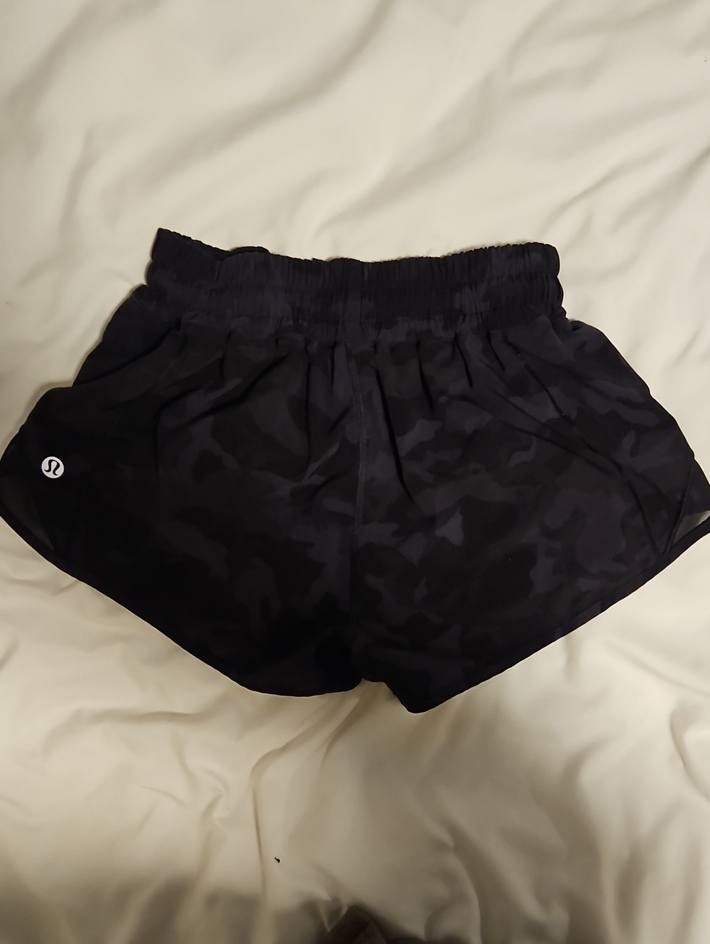 lululemon athletica Black Camo Athletic Shorts